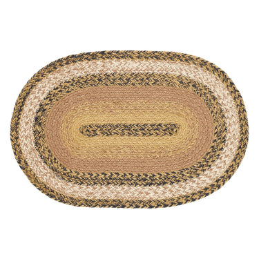 Kettle Grove Jute Braided Oval Placemat 12